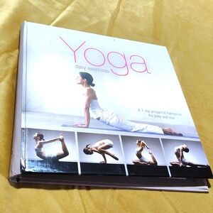 2 For $15 BUNDLE SALE! A book on Yoga 7 day program harmonize the body and soul